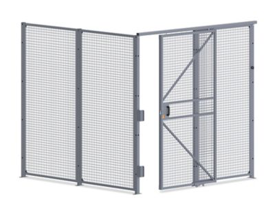  Wire Security Room with Sliding Door - 8 x 8 x 8'