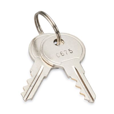 Keys for Uline Storage Cabinets - C675 H-1105-C675