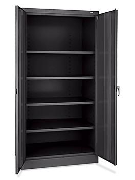 Industrial Storage Cabinet - 36 x 18 x 72", Assembled, Black H-1105ABL