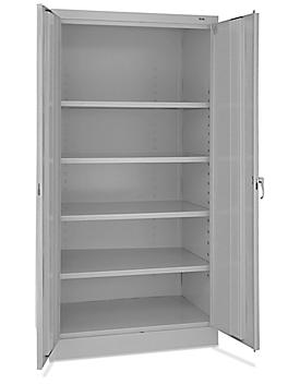 Industrial Storage Cabinet - 36 x 18 x 72", Assembled, Gray H-1105AGR