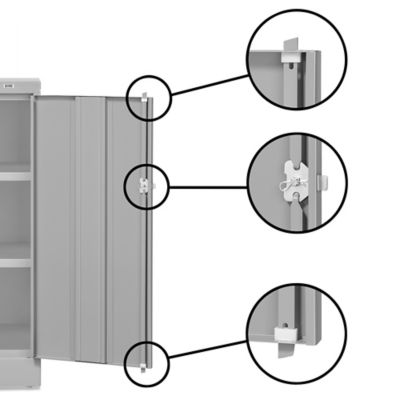 Counter High Storage Cabinet - 36 x 18 x 42