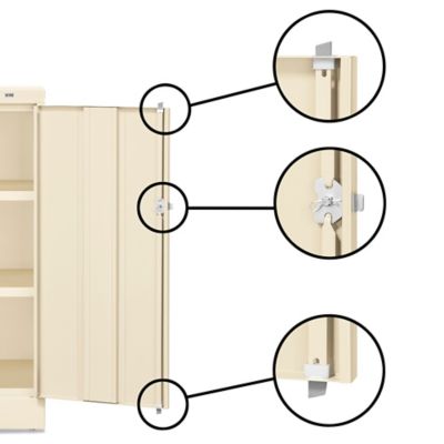 Counter High Storage Cabinet - 36 x 18 x 42