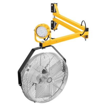 Dock Light with Fan - Integrated LED Head, 60" H-11079