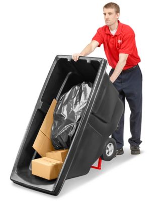 Rubbermaid® Trademaster® Cart - 43 x 19 x 39 H-4790 - Uline