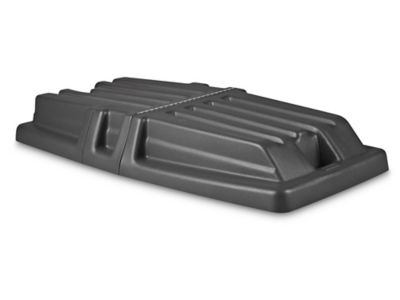 Rubbermaid&reg; Tilt Truck Lid - 1/2 Cubic Yard, Black H-1108L-BL