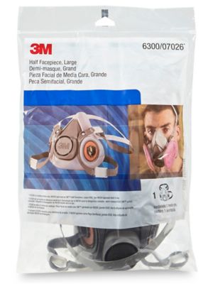 3M 5303 Respirador de Media Cara - Grande H-3388 - Uline