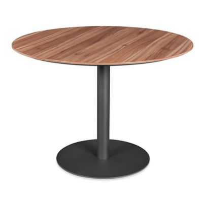 Metro Deluxe Café Table - 42" Diameter, Walnut H-11129