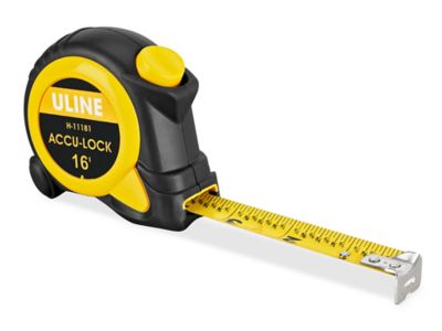 Uline Accu-Lock Tape Measure - 3/4" x 16'