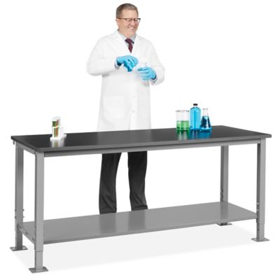 Lab Workbench with Bottom Shelf - 72 x 30