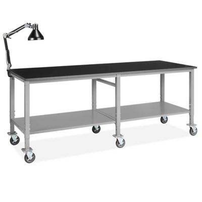 Lab Workbench with Bottom Shelf - 96 x 36