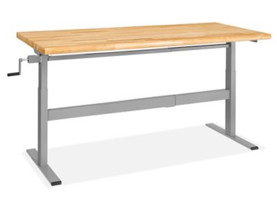  Manual Adjustable Height Workbench - Standard, 72 x 30"