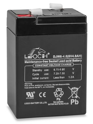 Replacement Battery for Uline Economy Counting Scales H-1124