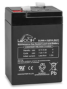 Replacement Battery for Uline Economy Counting Scales H-1124