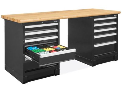 Modular Drawer 2-Pedestal Workbench - 72 x 30