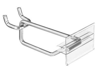 Scanner Hooks for Pegboard - 4", Zinc-Plated H-11307