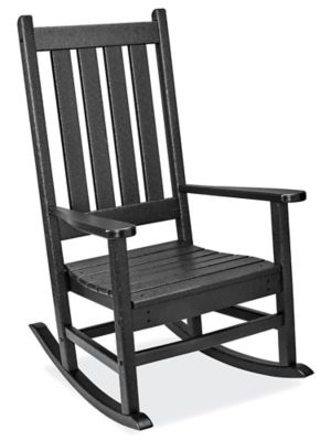 Polywood&reg; Rocking Chair - Black H-11335BL