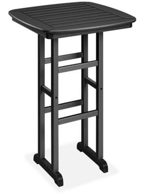  Polywood<sup><small>MD</small></sup> – Table de terrasse à hauteur de bar – Carré