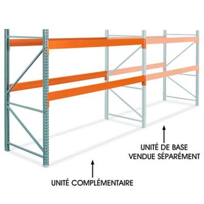 Add-On Unit for Heavy-Duty Pallet Rack - 120 x 48 x 96" H-11372-ADD