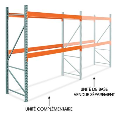 Add-On Unit for Heavy-Duty Pallet Rack - 120 x 42 x 120" H-11373-ADD