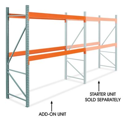 Add-On Unit for Two-Shelf Heavy-Duty Pallet Rack - 120 x 42 x 120