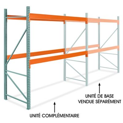 Add-On Unit for Heavy-Duty Pallet Rack - 120 x 48 x 120" H-11374-ADD