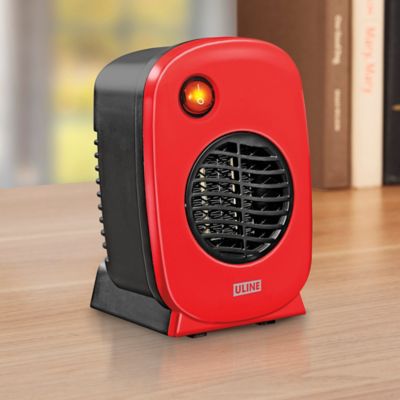 Desktop Heater - Red H-11500R - ULINE