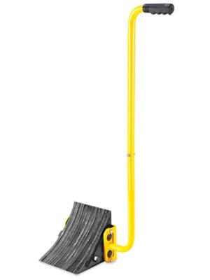 Wheel Chock with Long Handle - Laminated H-11622 - ULINE