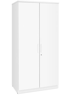 Designer Storage Cabinet - 5-Shelf, White H-11643W