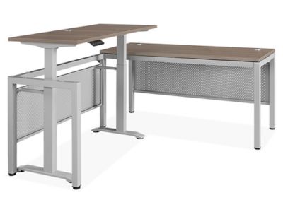 ラリルレろんさん専用M1 office付き MacBookPro 252GB Downtown L-Desk with Adjustable Height Return - 60 x 72