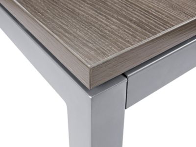 Downtown L-Desk with Adjustable Height Return - 60 x 72