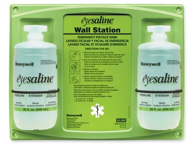 Honeywell Secondary Two-Bottle Eyewash Station - 64 oz Capacity H-1174