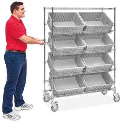 Wire Picking Cart with 20 x 15 x 8