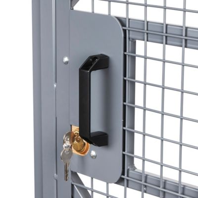 Hinged Door for Wire Security Room - 3 x 8' H-11786 - ULINE