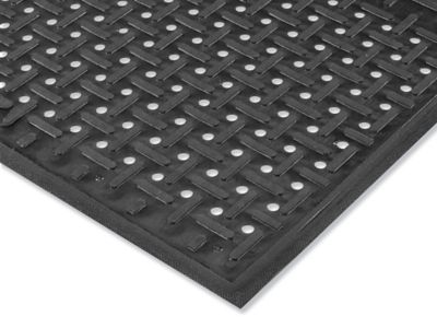 Tapis d'entrée caoutchouté – 2 2/3 x 3 1/4 pi H-1330 - Uline