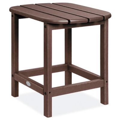 Polywood&reg; Adirondack Side Table - Dark Brown H-11832DBR