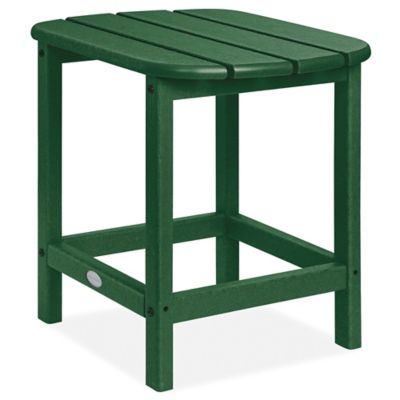 Polywood&reg; Adirondack Side Table - Green H-11832G