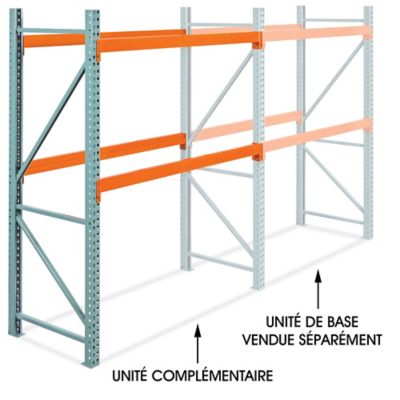 Add-On Unit for Pallet Rack - 72 x 36 x 96" H-11855-ADD