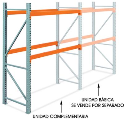 Unidad Complementaria de Racks para Tarimas - 72 x 36 x 96