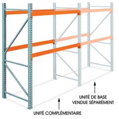 Add-On Unit for Pallet Rack - 72 x 42 x 96" H-11856-ADD