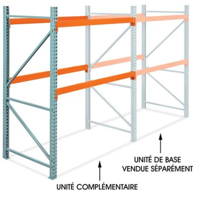 Add-On Unit for Pallet Rack - 72 x 48 x 96" H-11857-ADD