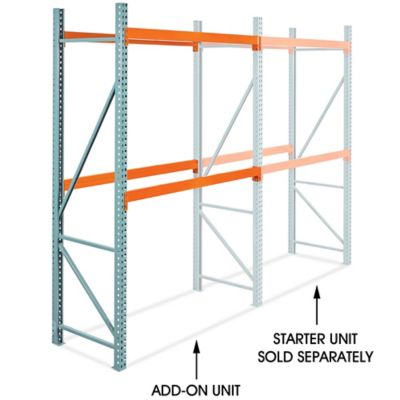 Add-On Unit for Two-Shelf Pallet Rack - 72 x 36 x 120" H-11858-ADD