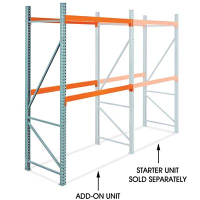 Add-On Unit for Two-Shelf Pallet Rack - 72 x 42 x 120" H-11859-ADD