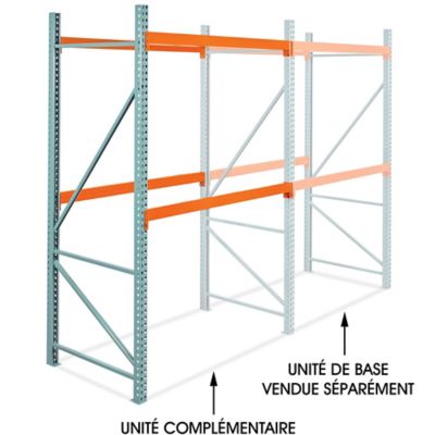 Add-On Unit for Pallet Rack - 72 x 48 x 120" H-11860-ADD