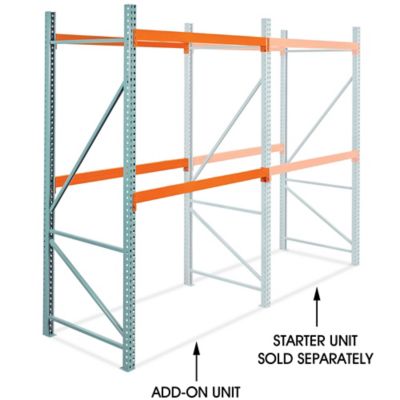 Add-On Unit for Two-Shelf Pallet Rack - 72 x 48 x 120" H-11860-ADD