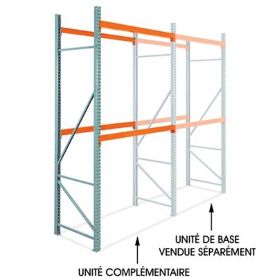 Add-On Unit for Pallet Rack - 72 x 42 x 144" H-11861-ADD