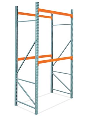 Two-Shelf Pallet Rack Starter Unit - 72 x 48 x 144" H-11862