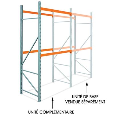 Add-On Unit for Pallet Rack - 72 x 48 x 144" H-11862-ADD