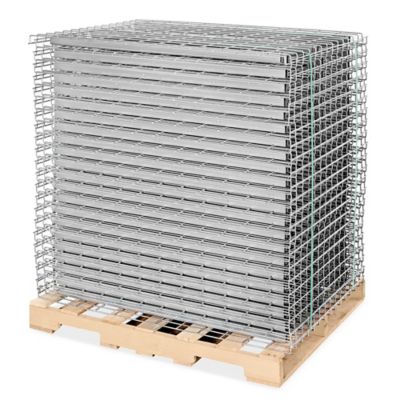 Pallet Rack Wire Decking Skid Lot - 34" Wide, 48" Deep H-11874S