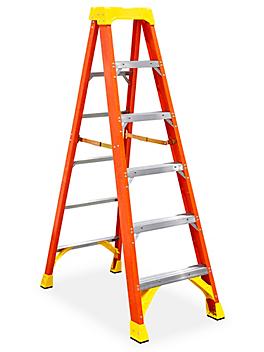 Fiberglass Step Ladder - 6' H-1194