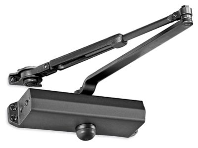 Norton&reg; Door Closer - Medium Duty, Hold Open, Black H-11973BL